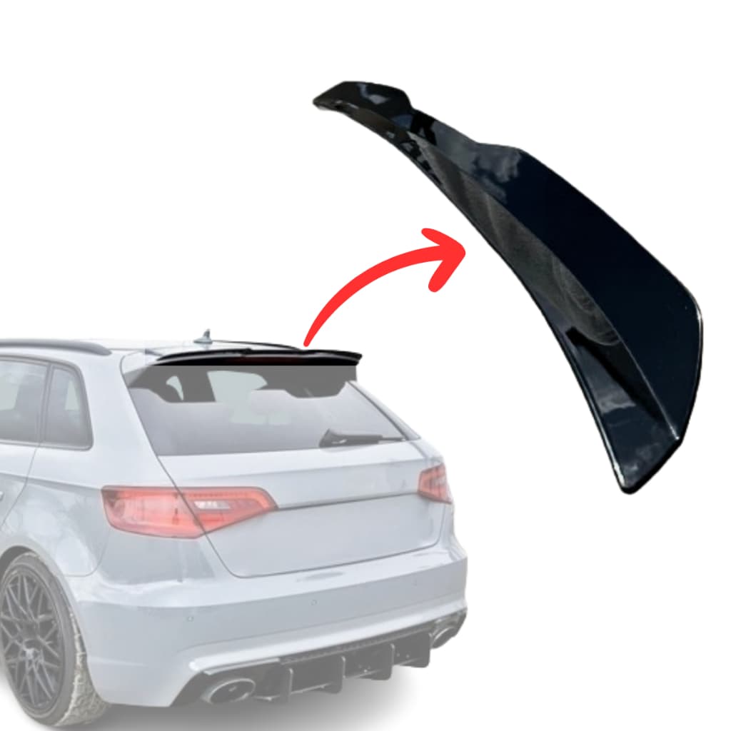 Aerofólio Universal Black Piano A3 Sportback Q7