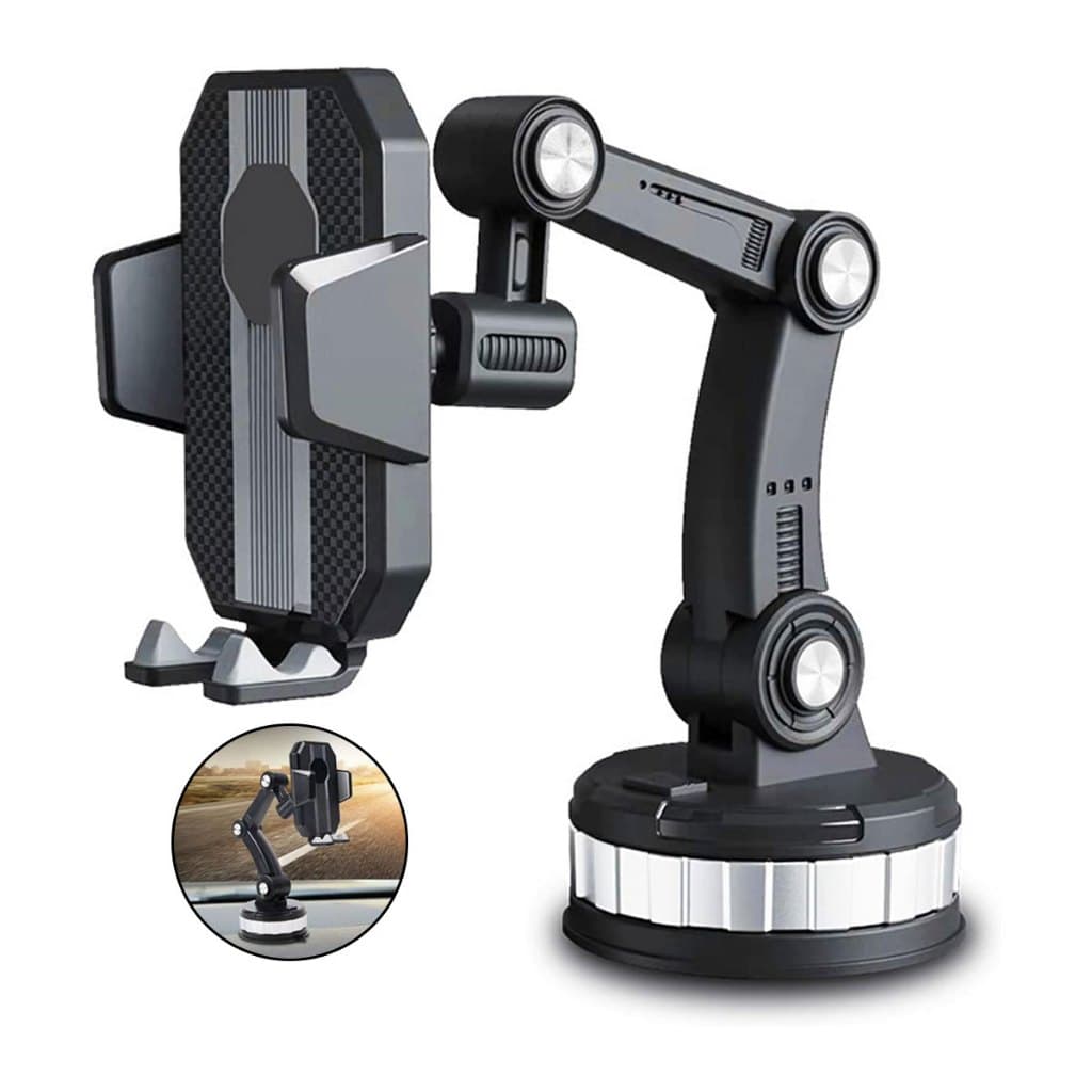 Suporte De Telefone Para Carro Ventosa Multi-Angulo Ajustável Suv Pickup Truck Universal Phone Holder