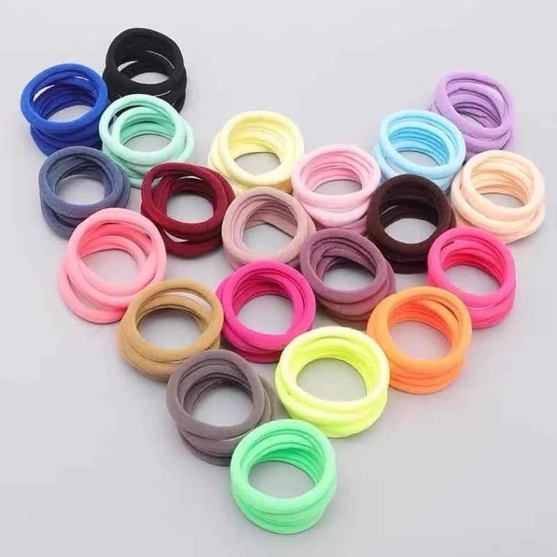 Kit 288 Elástico para Cabelo Várias Cores Xuxinha Prendedor de Cabelo