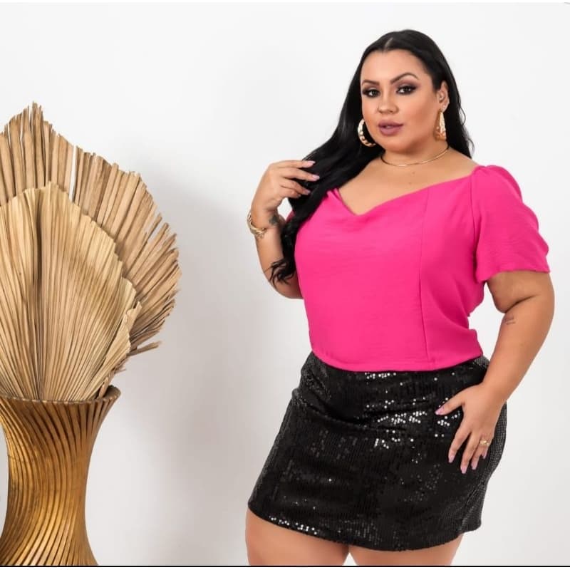 BLUSA PLUS SIZE