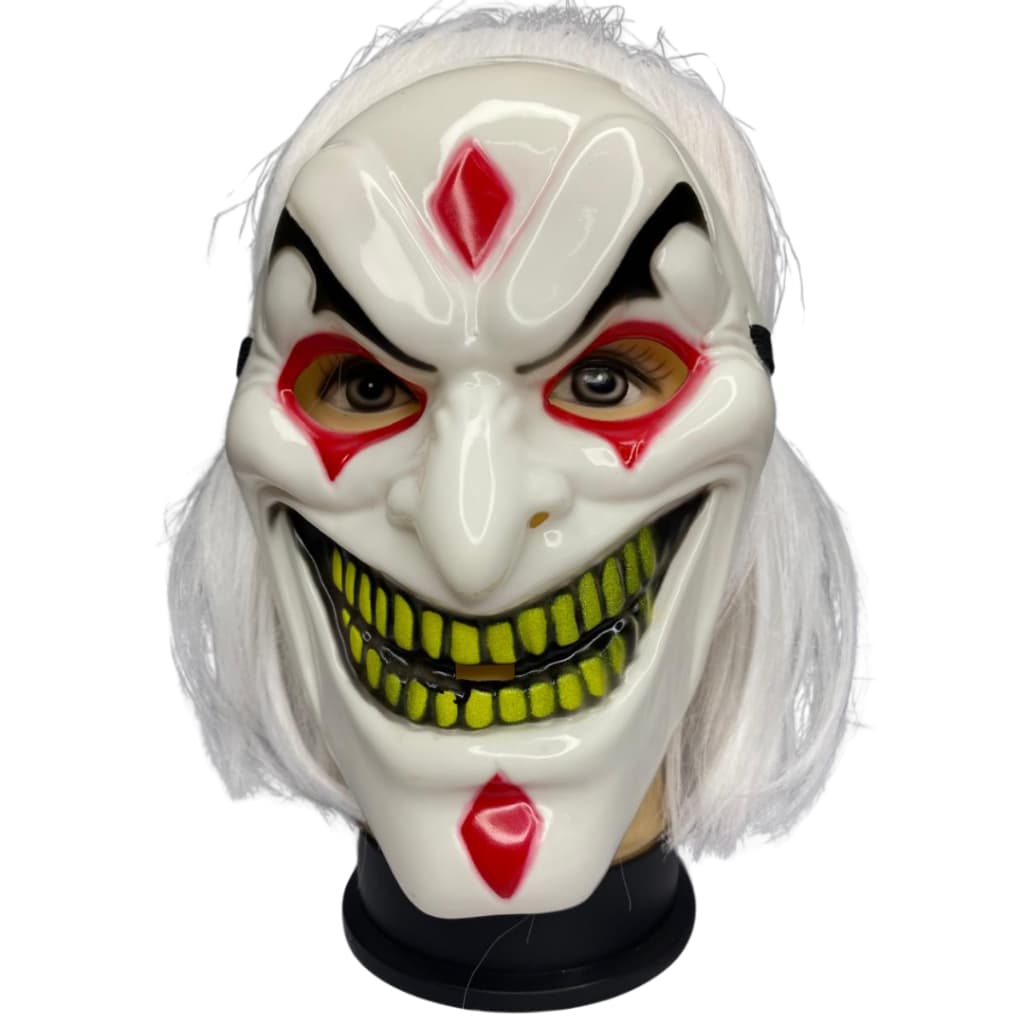 Máscara Do Palhaço de Ouros Carnaval