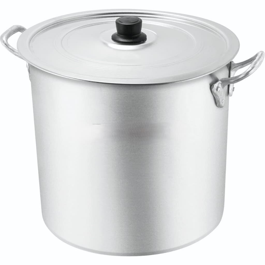 Caldeirão Feijoada Panela Grande Industrial alumínio nº30 15 litros Pronta Entrega