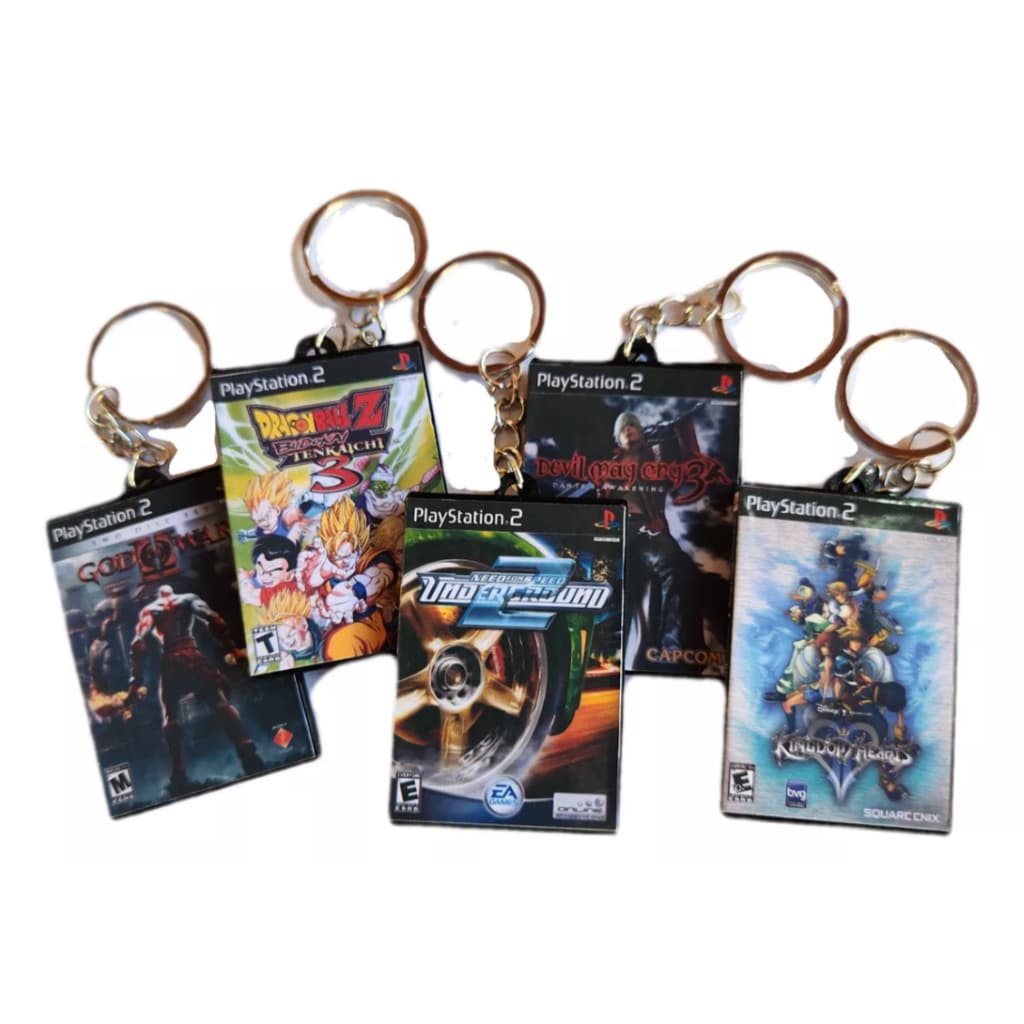 Chaveiro Capa Playstation 2