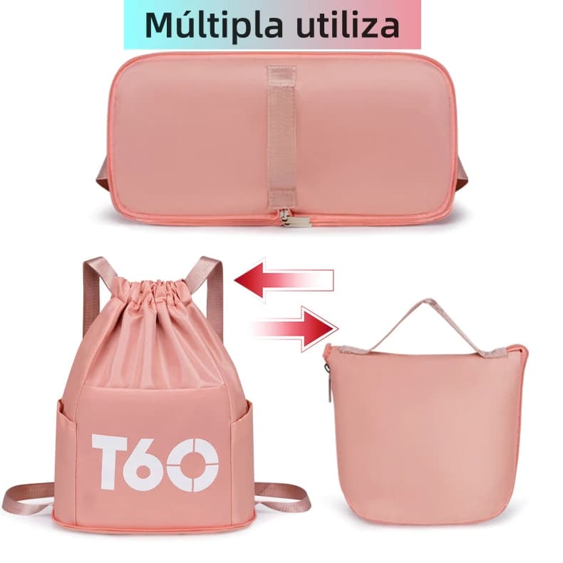 Bolsa Mochila Esportiva Saco Saquinho Academia Impermeável Resistente Grande