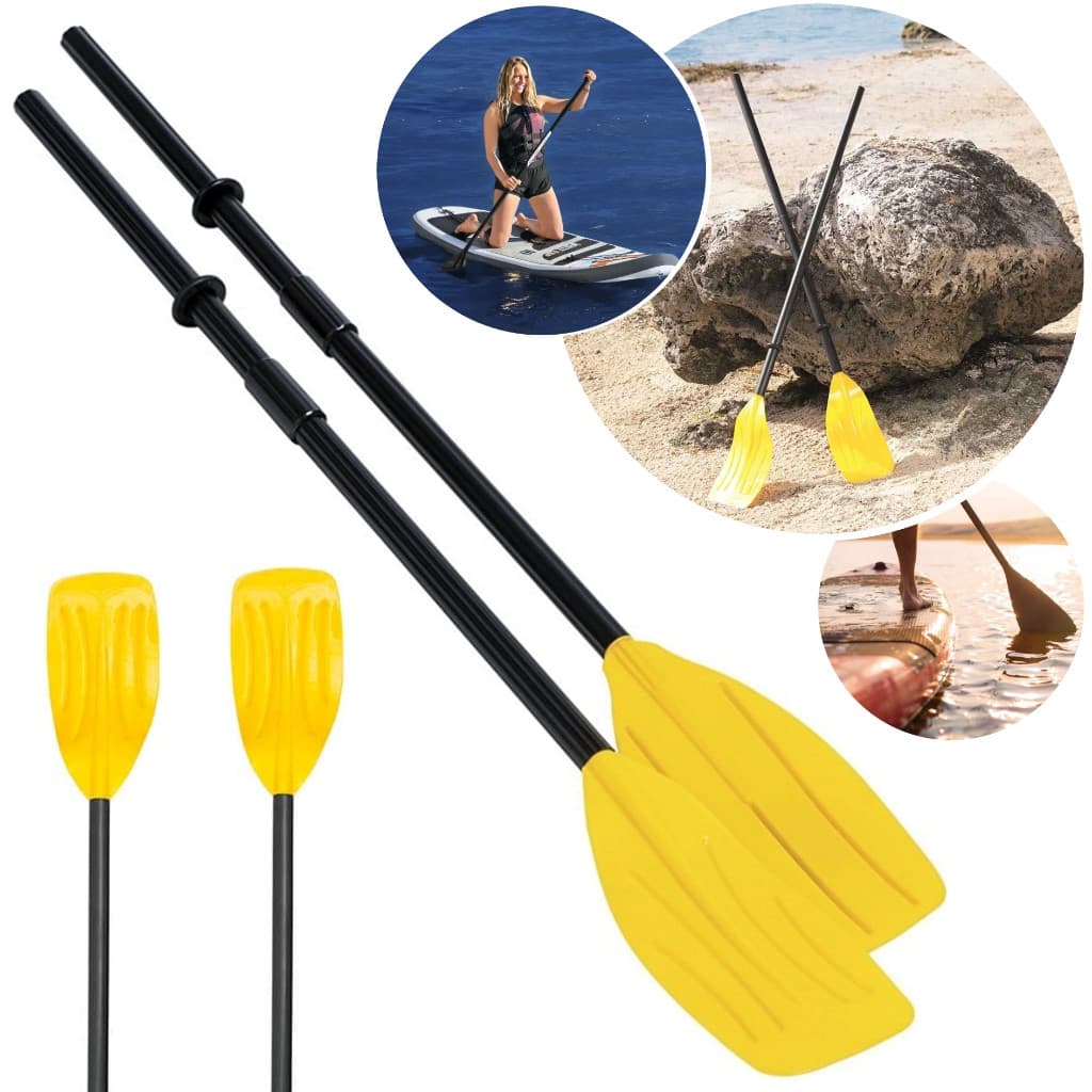 Remo Com Cabo Regulavel P/ Bote Barco Pesca 2 Unidades Ntk