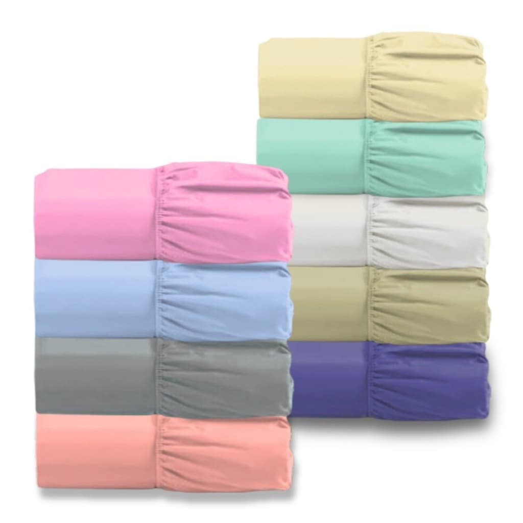 Lençol Avulso Com Elástico Cama Solteiro Casal ou Queen Microfibra 170 Fios Diversos Tamanhos