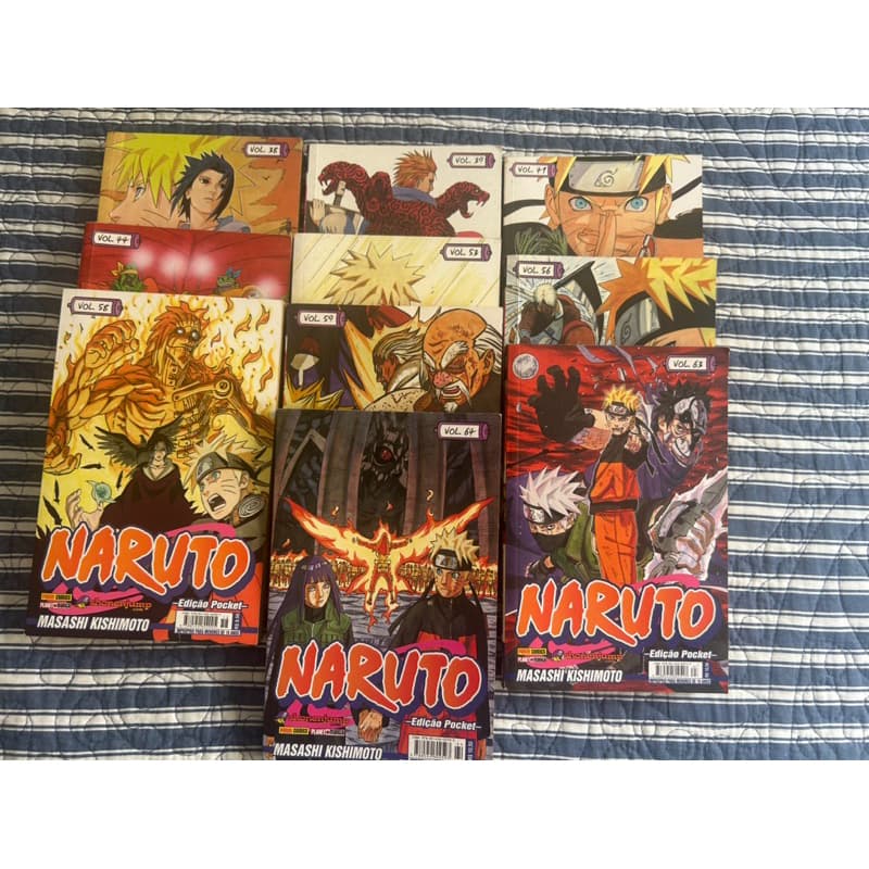 Naruto - Edições Pockets Diversas (Masashi Kishimoto - Editora Panini)
