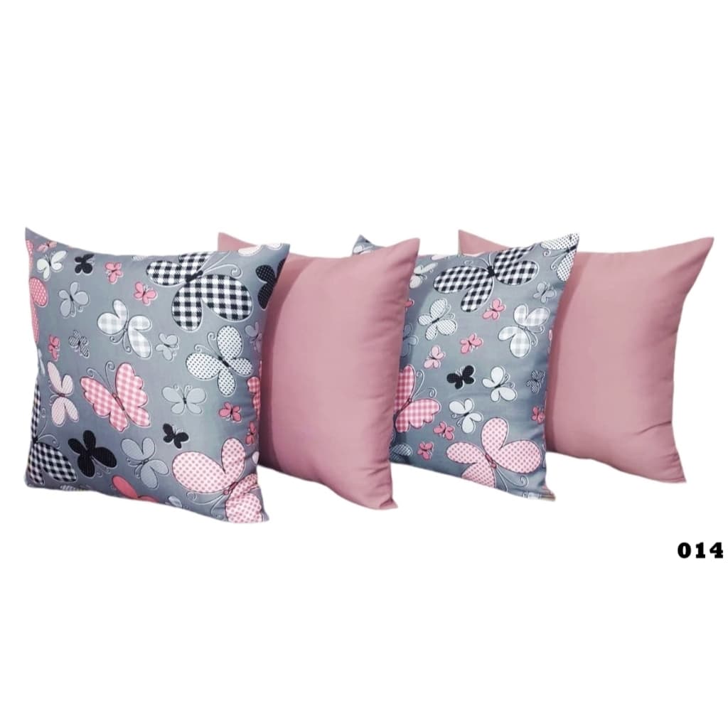 Kit C/ 4 Capas De Almofadas Decorativas 45X45