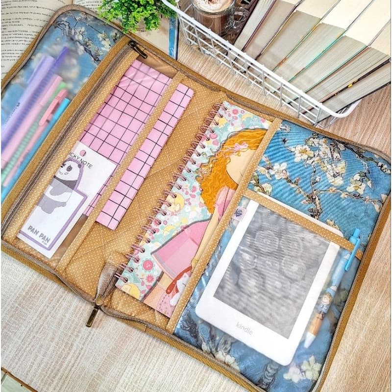 Pasta Organizadora A4 Com Divisórias - Estampas Variadas