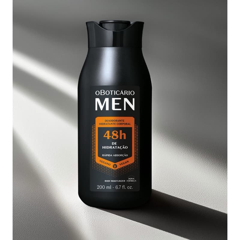 Loção Desodorante Hidratante Corporal Men 200ml
