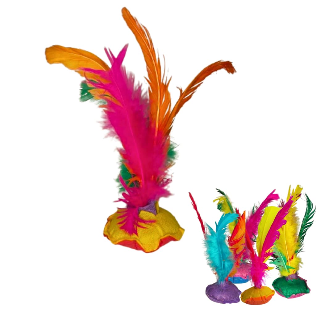 Kit Petecas Coloridas Pacote Lembrancinha Prenda Para Festa Junina Evento Escola 5/15/25 unidades