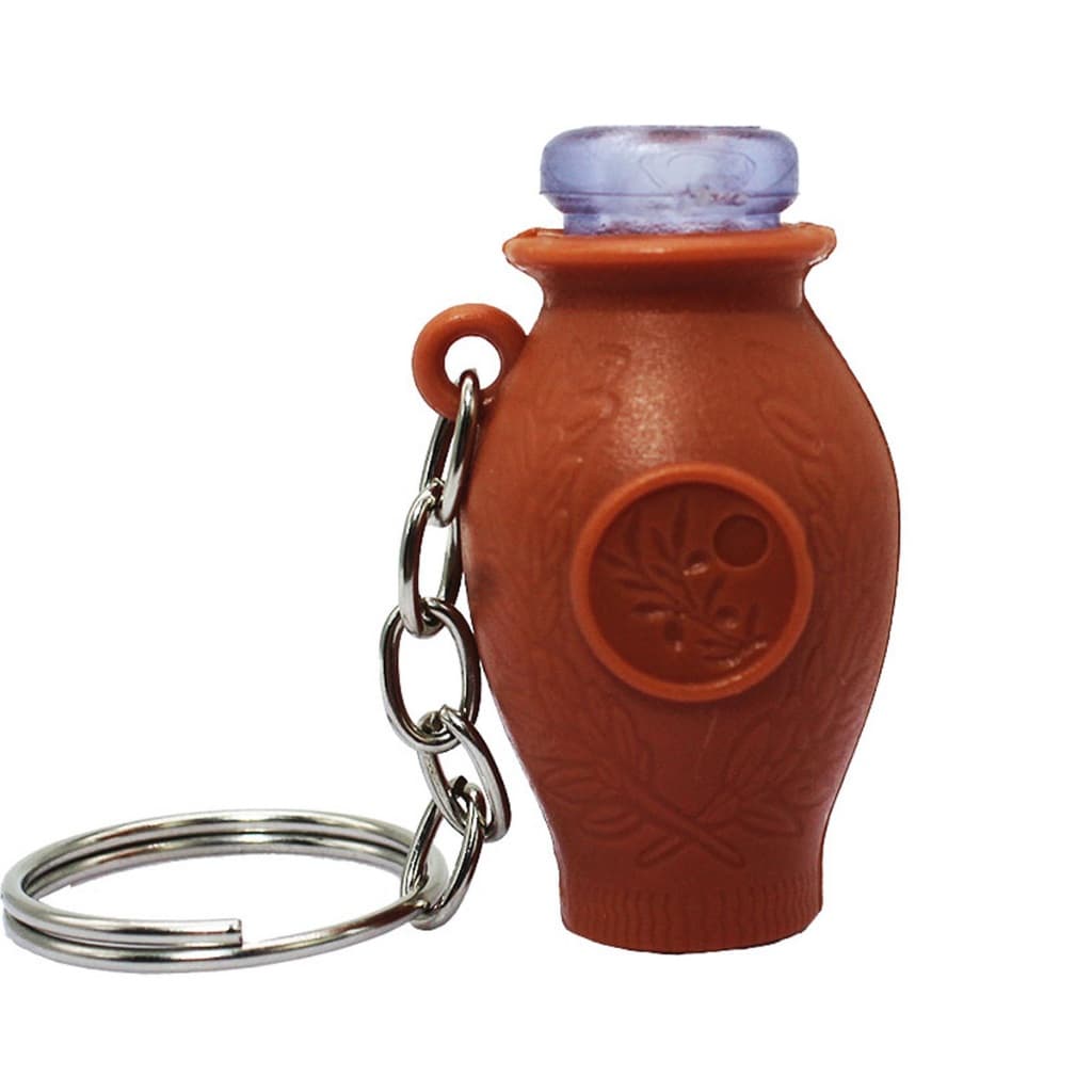 Chaveiro Botija Barro 50 peças Porta Óleo de Unção e lembrancinha porta azeite ungido