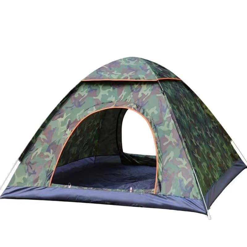Barraca Camping Camuflada 3-6 Pessoas Iglu Tenda Acampamento+Bolsa