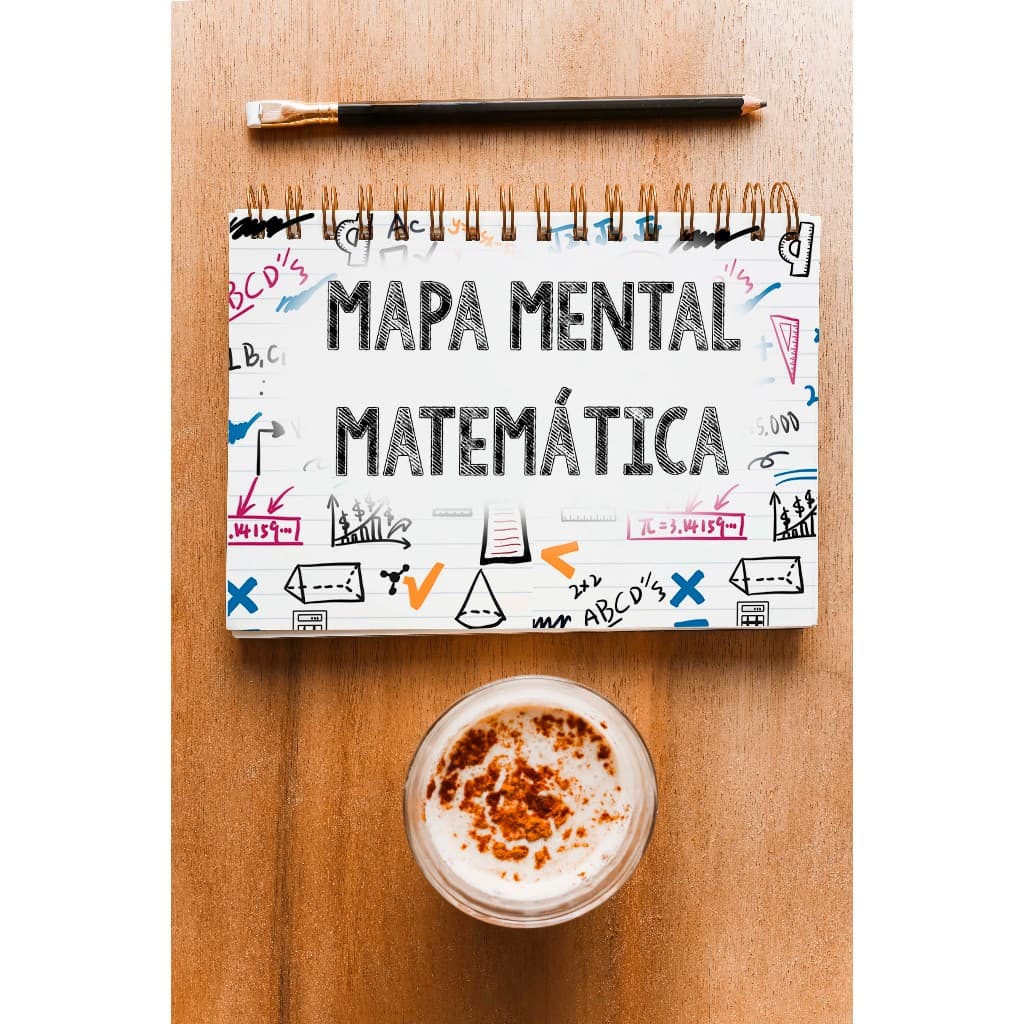 Apostila Enem Mapa Mental de Matemática para Concursos ENEM ESA UERJ FATEC UNICAMP FUVEST