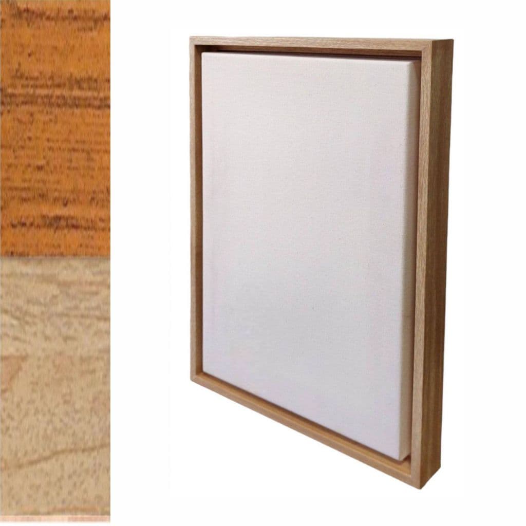 Tela para Pintura com Moldura Canaleta Flutuante Lisa Revestida - 2x2,8