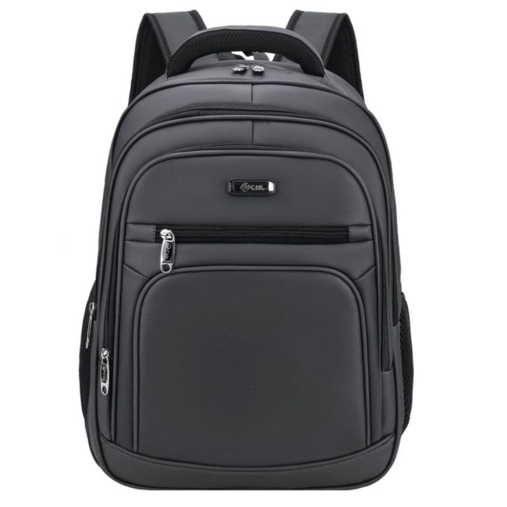 Mochila de Couro Grande 45L Executivo Grande Impermeável Reforçada Resistência Notebook 4718-92A