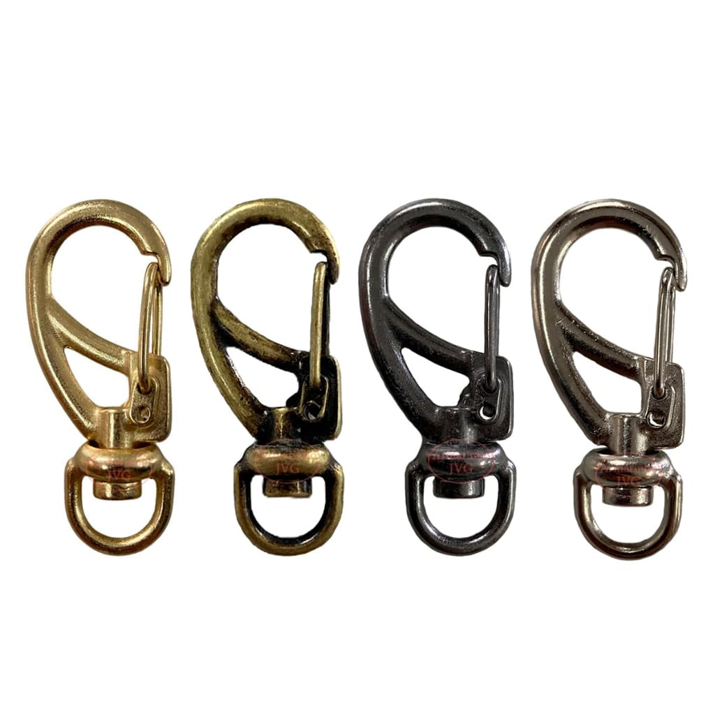 10un Mosquetão 8mm Fecho Gancho Alça Bolsas Mochilas Necessaire Artigos Costura Confecções