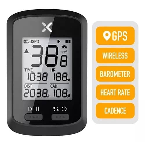 Gps Xoss G+ Ciclocomputador Velocimetro Com Sensor Cadencia + Xoss X2 + Xoss X2 Pro