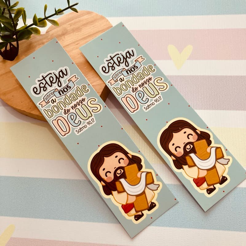 Marca Páginas Bíblico - Pronta entrega - 25/50/100 unidades