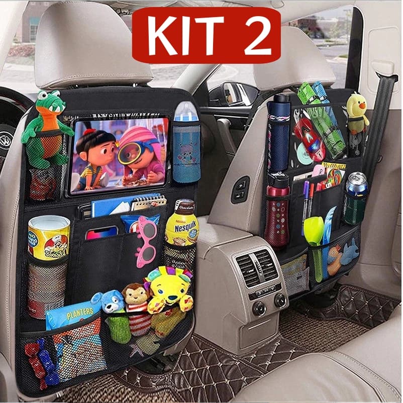 Bolsa de armazenamento de encosto de banco de carro
