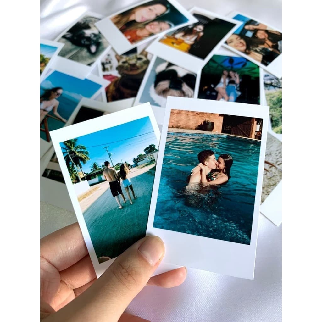 30 Mini Fotos Personalizadas com Desconto – Perfeitas para Presentes Criativos