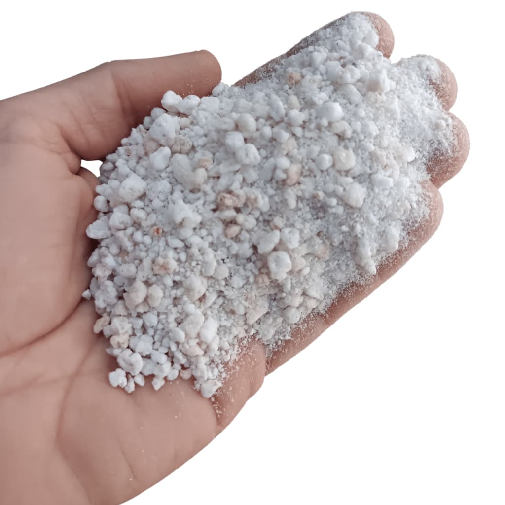 Perlita Expandida Média Grow Cultivo 100 Litros