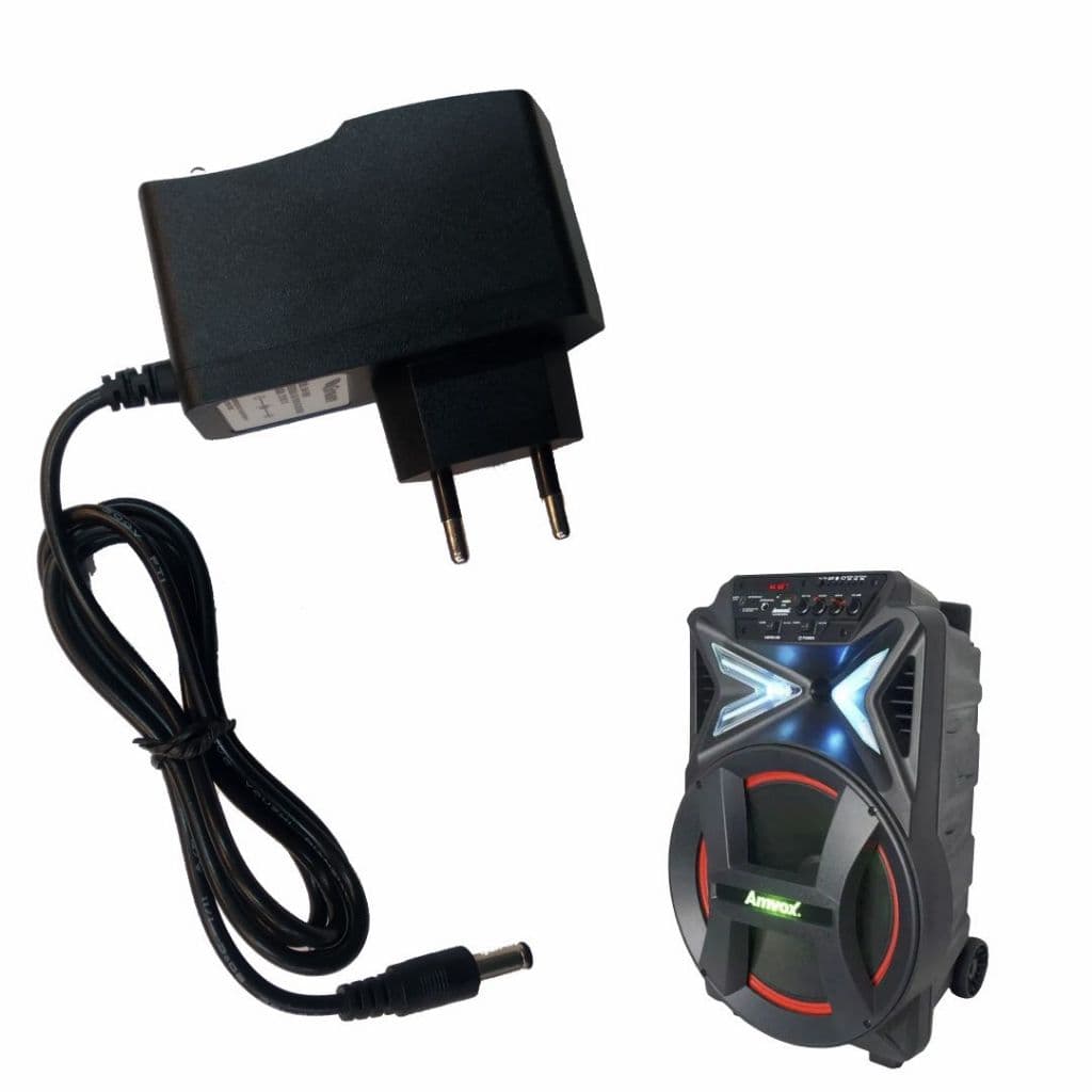 Carregador Específico Para Caixa Amvox ACA 292 New X  ( Fonte / Cabo de Força / Cabo de Energia ) - R2923
