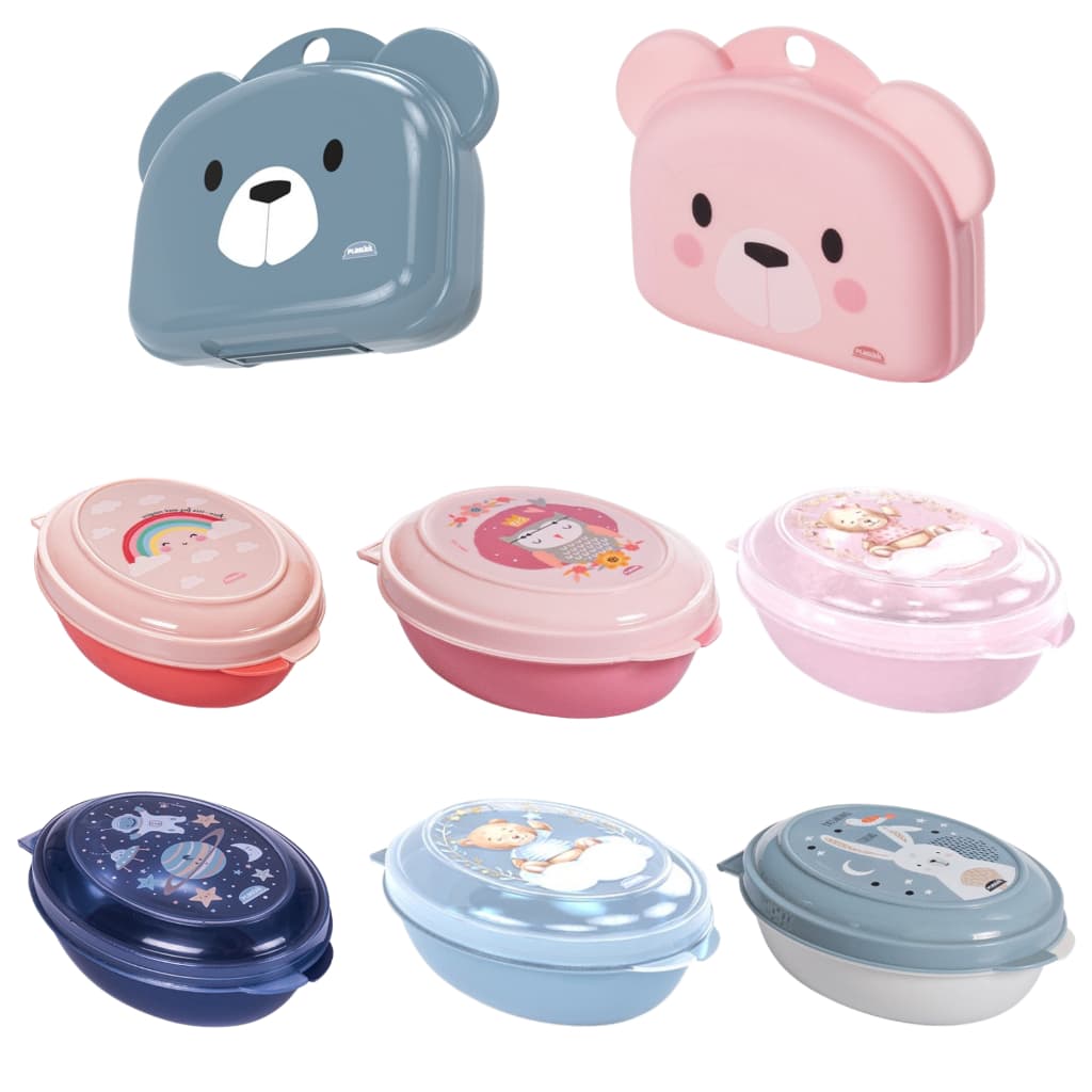 Saboneteira Infantil BPA Free 180ml Porta Sabonete Banheiro Viagem P/Bolsa