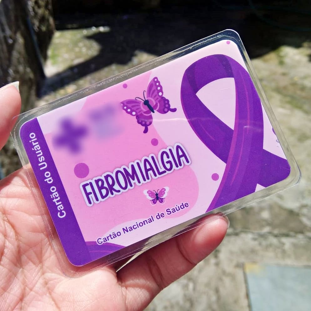 Cartão do SUS Personalizado Fibromialgia