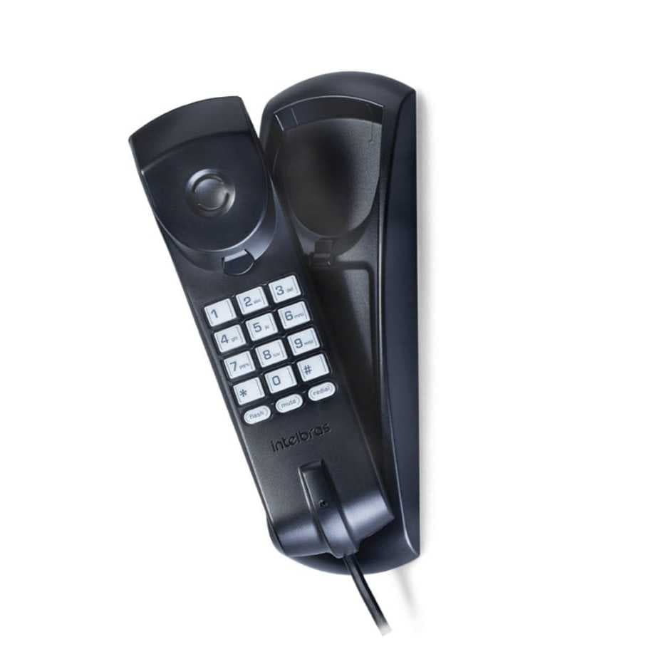 Interfone e Telefone Digital Intelbras TC-20 Preto / Branco