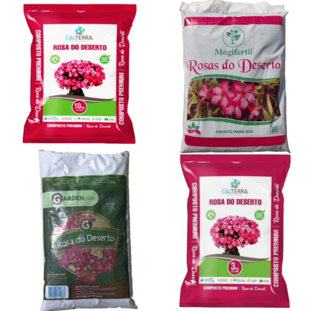 Substrato para Rosa do Deserto 1kg a 20kg