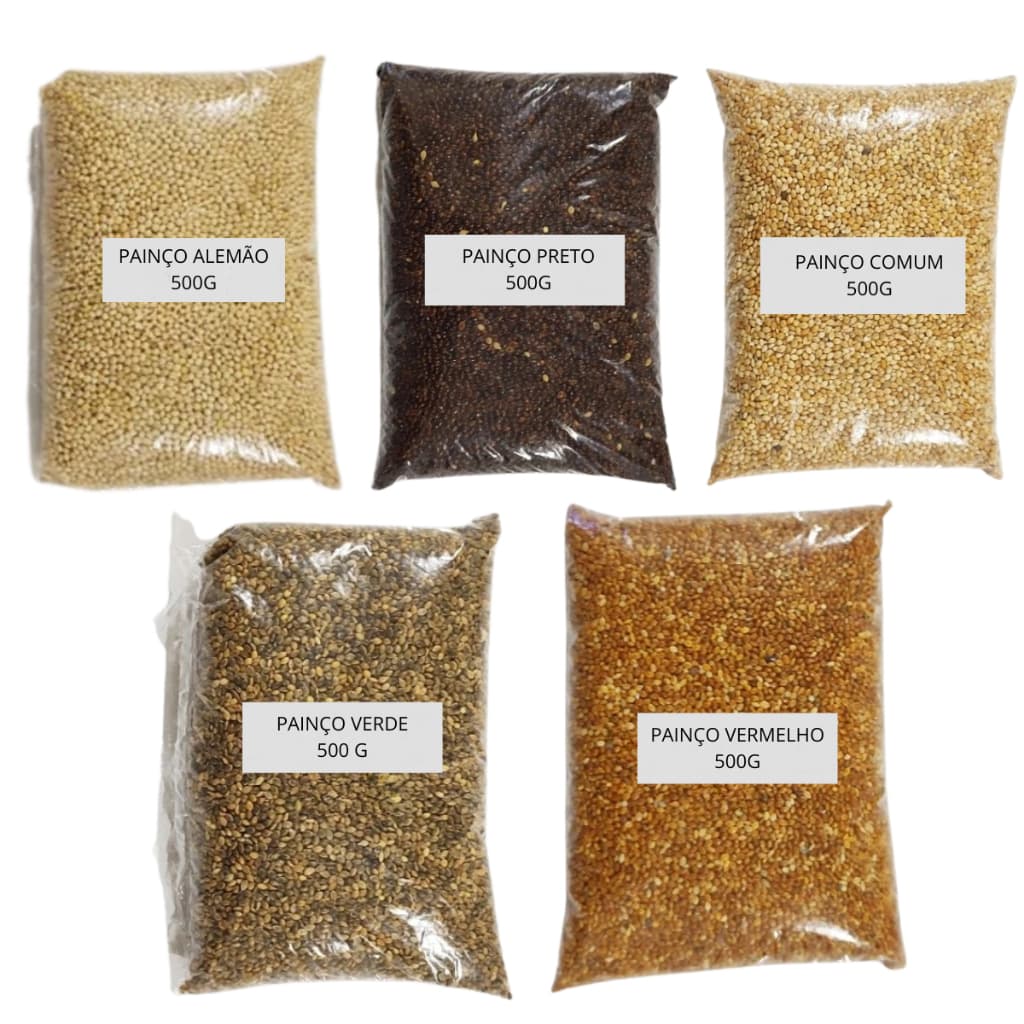 KIT PAINÇO ALEMÃO PRETO NACIONAL VERDE VERMELHO