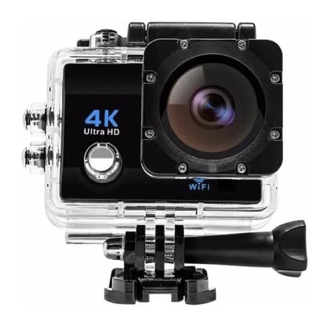 Câmera Filmadora Action GO Cam Pro Sports FULL HD 4K Prova D'Água WIFI