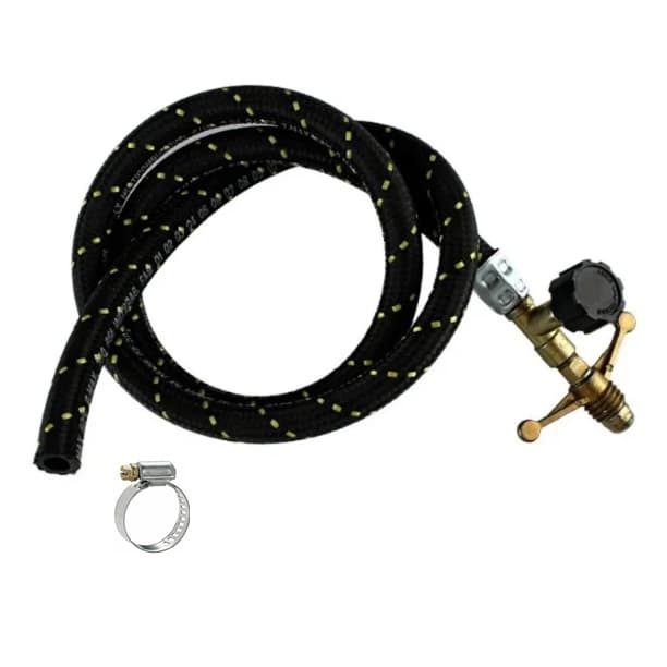 Registro Gás Alta Pressão 1m Pasteleiro Maçarico Fogão