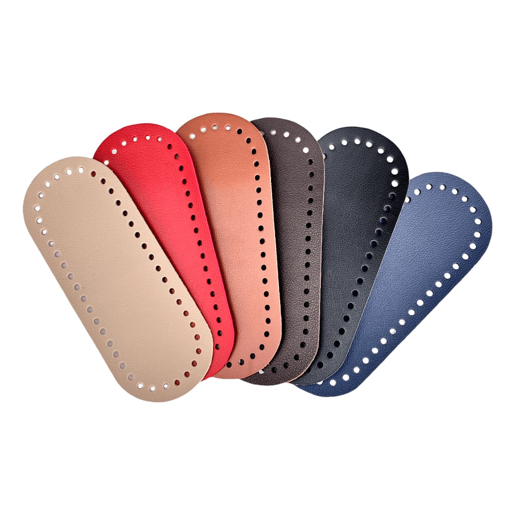 Kit com dois fundos de Bolsa em Couro Sintético Montana 21.5X8.5cm