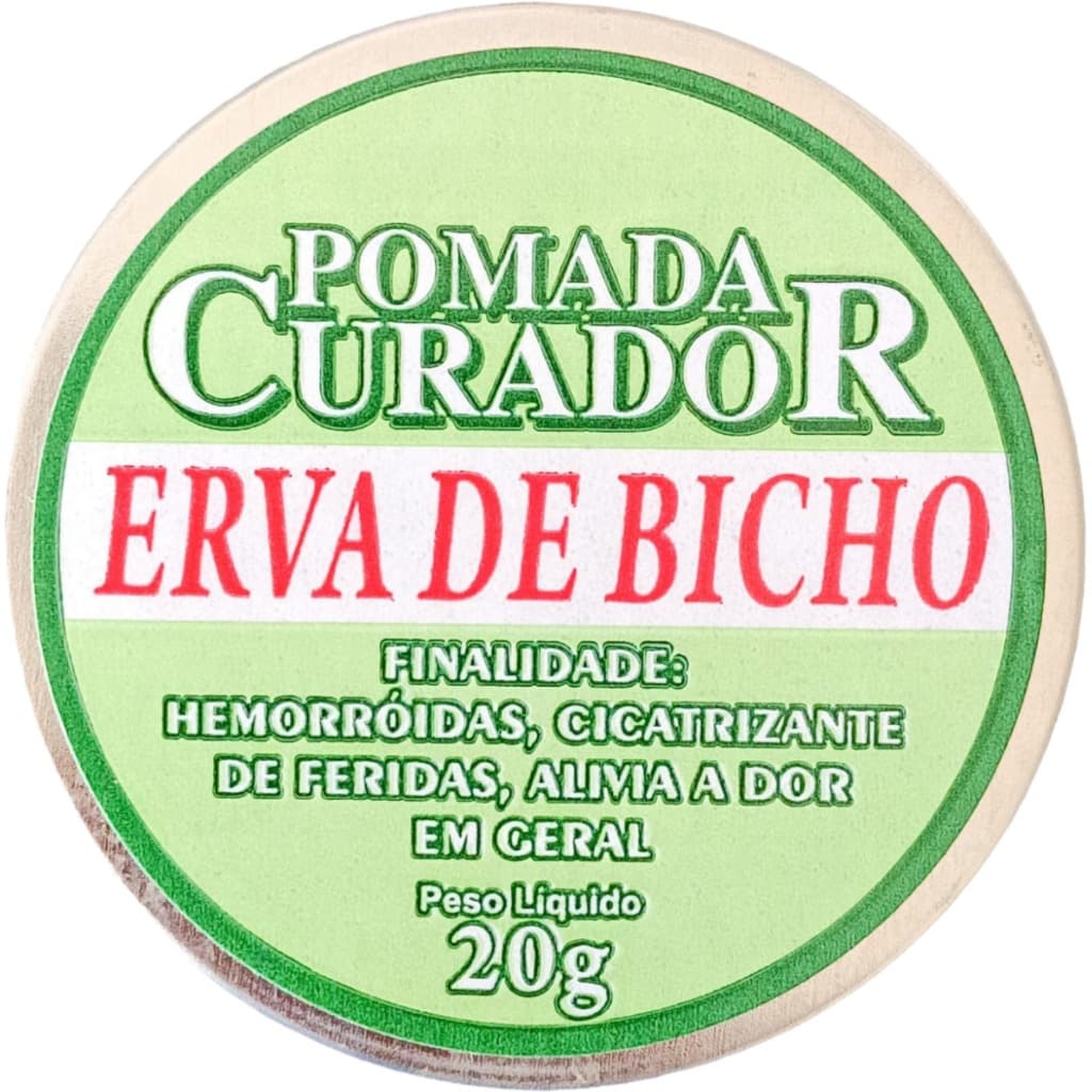 Pomada Erva De Bicho 20g - Curedermy - extra forte