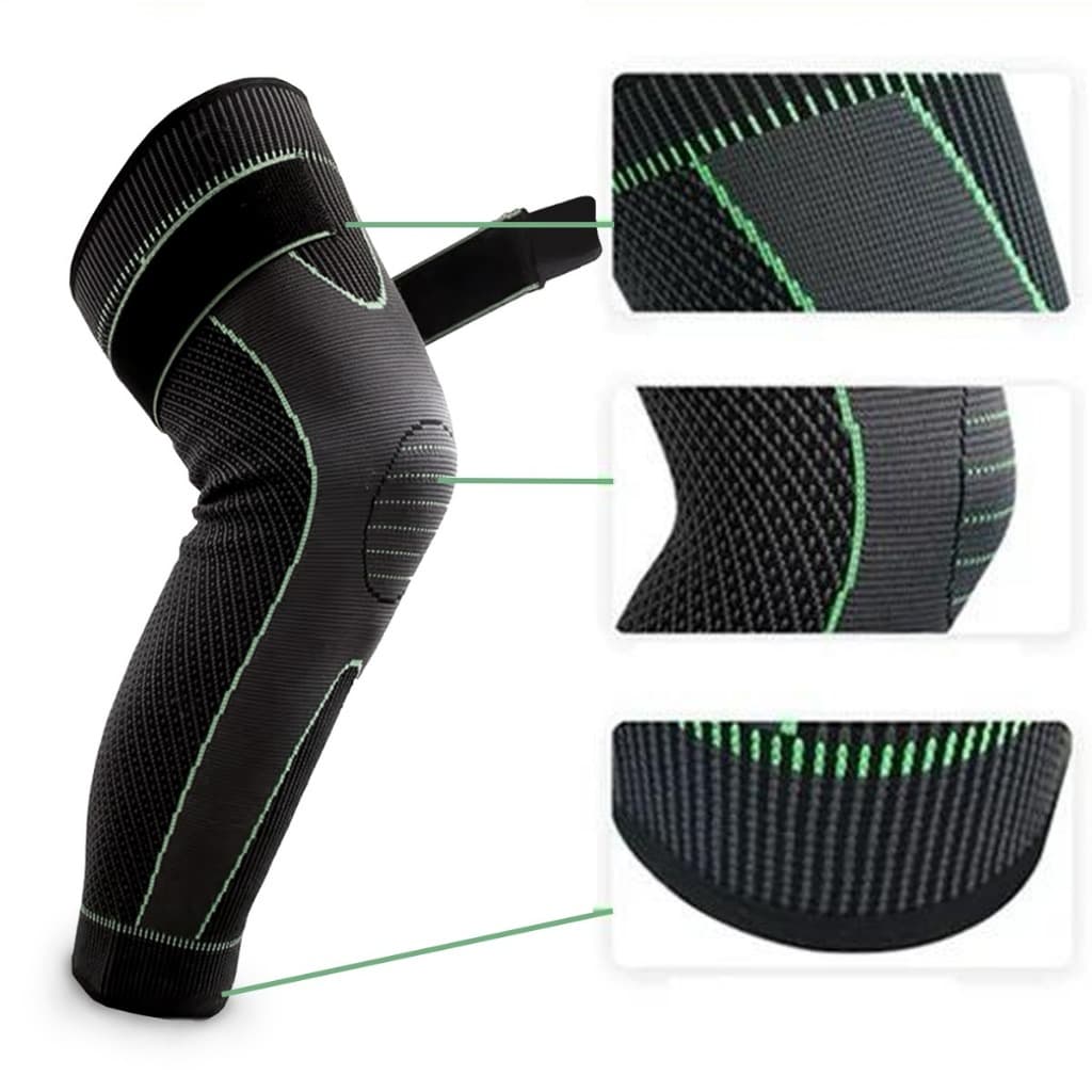 Meia De Compressão Térmica Circulação Joelheira Esportiva Ortopedica Fitness