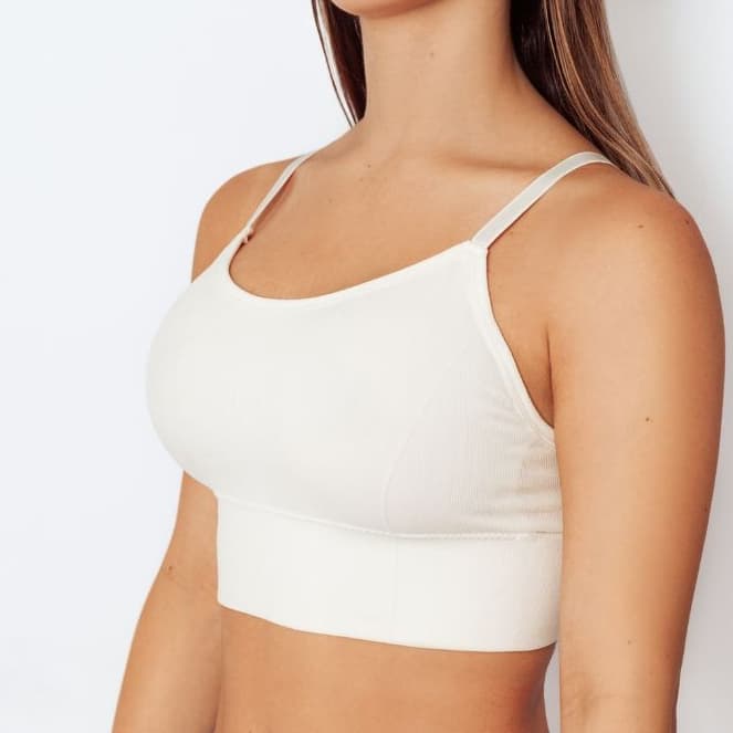 Sutiã Top Fitness Cropped Academia Com Bojo Removível Alça Fina Ajustável