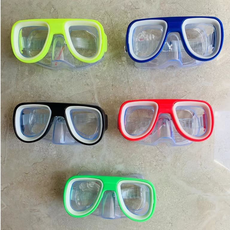 Máscara Óculos De Mergulho Alça Ajustável Infantil
