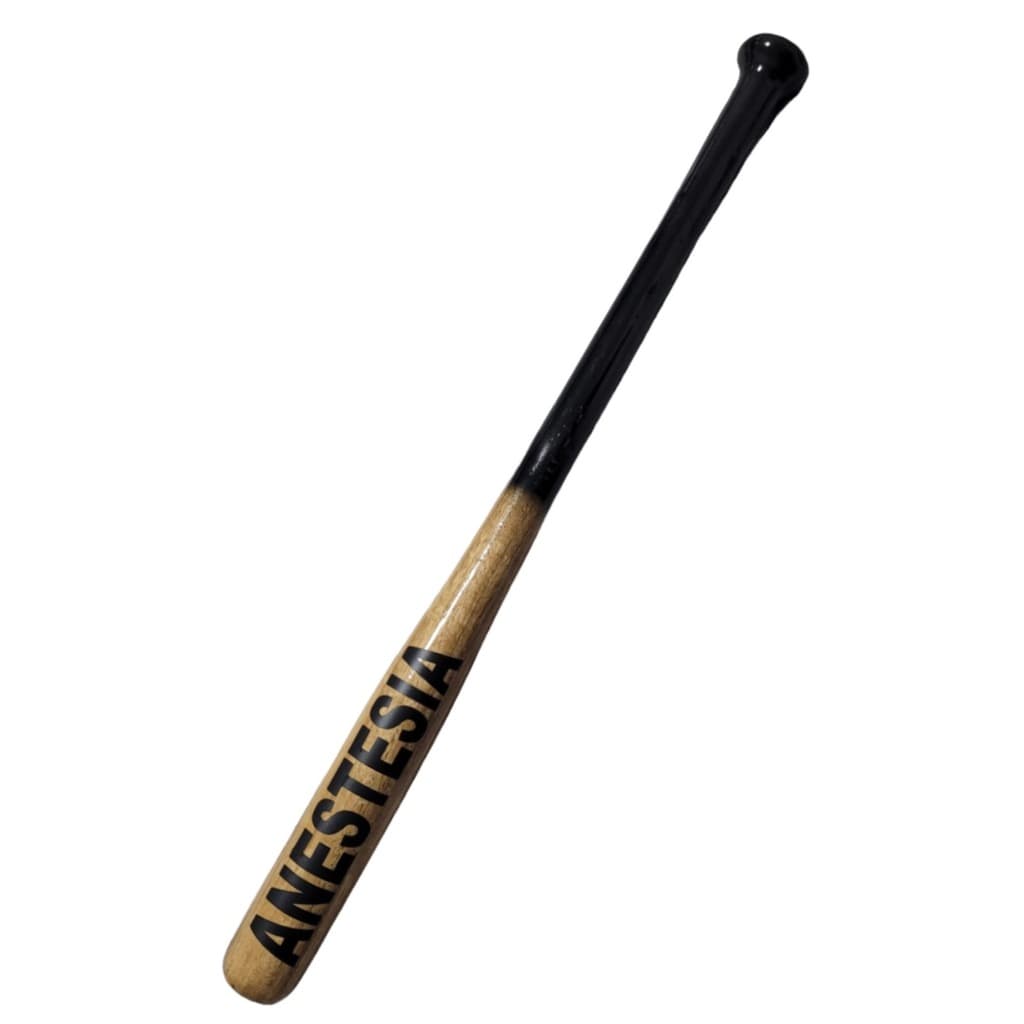 Taco de Baseball Personalizado Modelo Anestesia Mesclado Feito em Madeira Maciça Super Resistente a Impacto e Umidade