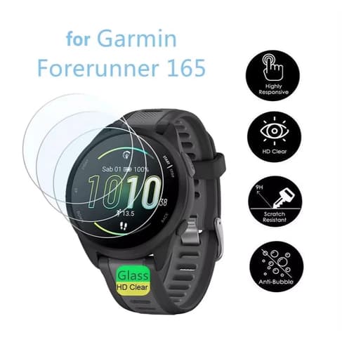 Película Protetora De Vidro Temperado Garmin Forerunner 55/165/255./955/(570/970-47MM)
