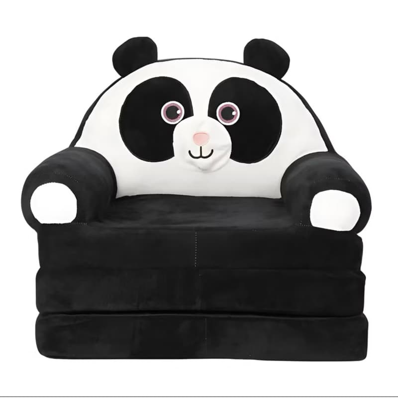 Sofá  colchonete infantil pelúcia ( cheio de espuma)