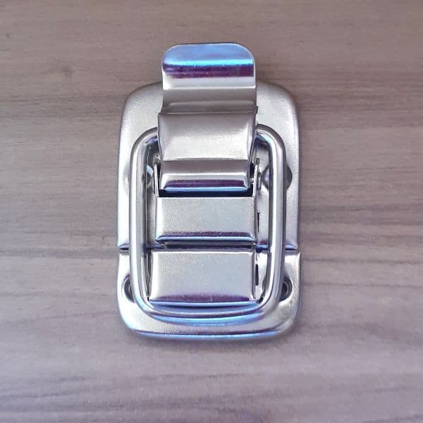 Fecho Niquelado para Mala|Case de Instrumentos Musicais|Baus-Kit 2 ou 4 Peças-Produto Novo