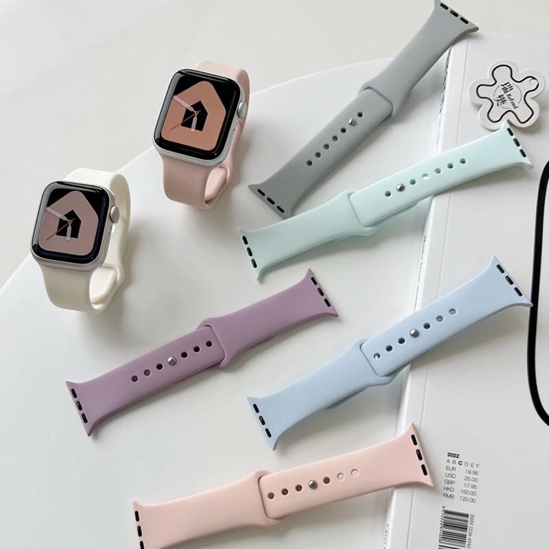 |ALUBEN] Pulseira smart Watch Silicone Compatível Relógio 38/40mm/41mm 42mm/44mm/45mm/49mm/S10 42MM/S10 46MM