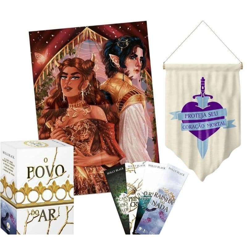 Box O povo do ar com 4 livros