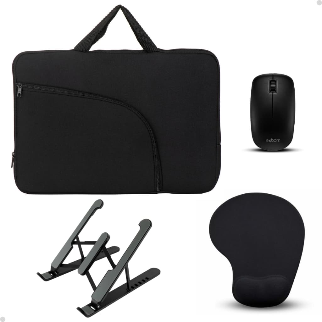 Capa Case Mouse Sem Fio Suporte Ergonômico Mousepad Portátil