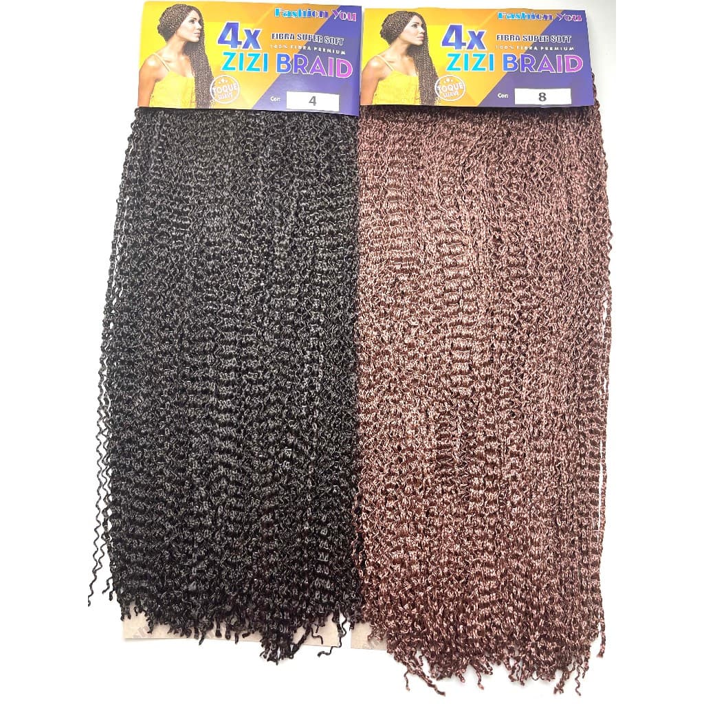 Cabelo Micro Zizi Braid Pacotão 400g Miojinho Trancinha Marca FASHION YOU