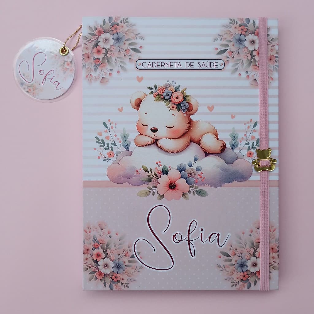 Capa Personalizada para Caderneta de Vacinação (Somente a Capa )