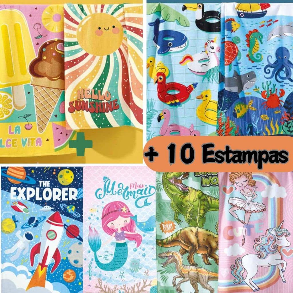Toalha Banho Infantil Estampada DOHLER  Menino E Menina Felpuda 100% Algodão  Stitch  Minnie MICKEY  Barbie Hot wheels