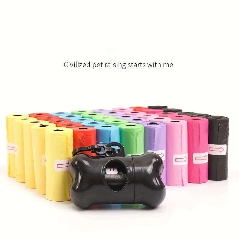 135 Refil Cata Coco Sacolas Saquinhos Biodegradável Prático Para Pet